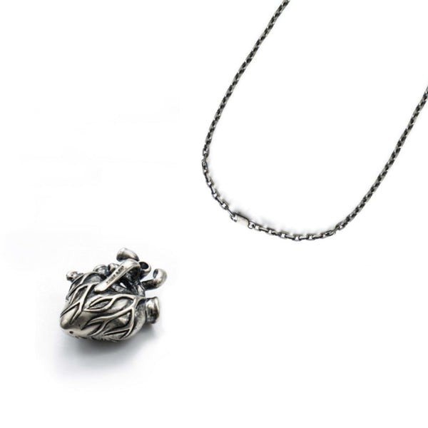 Brave Heart Necklace Charm