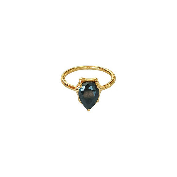 Twilight Black Zircon Ring