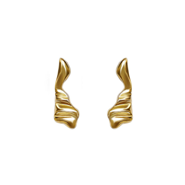 Golden Wave Earrings