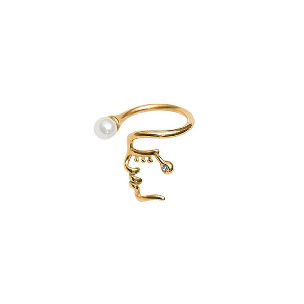 Weeping Girl Ring