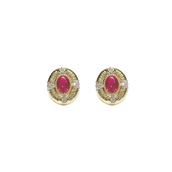 Sicilian Red Earrings