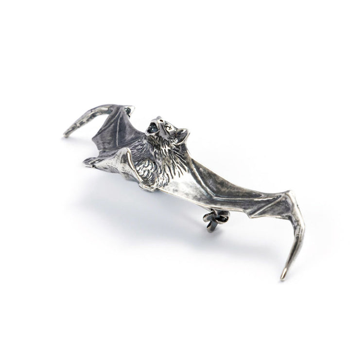 Rebirth bat Brooch-Silver-plated-Shesamore jewelry  