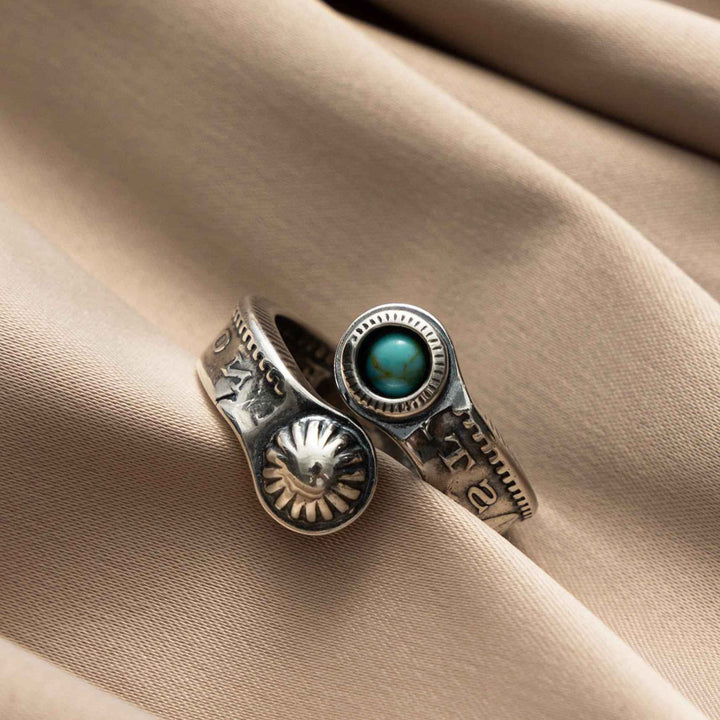 The Eye of Truth sliver ring-Silver-Shesamore jewelry   