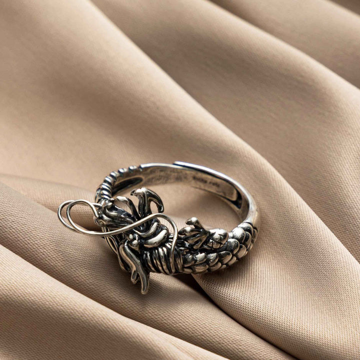 The-Qi-of-the-Dragon-sliver-ring-Shesamore-jewelry-Dragon-ring-image